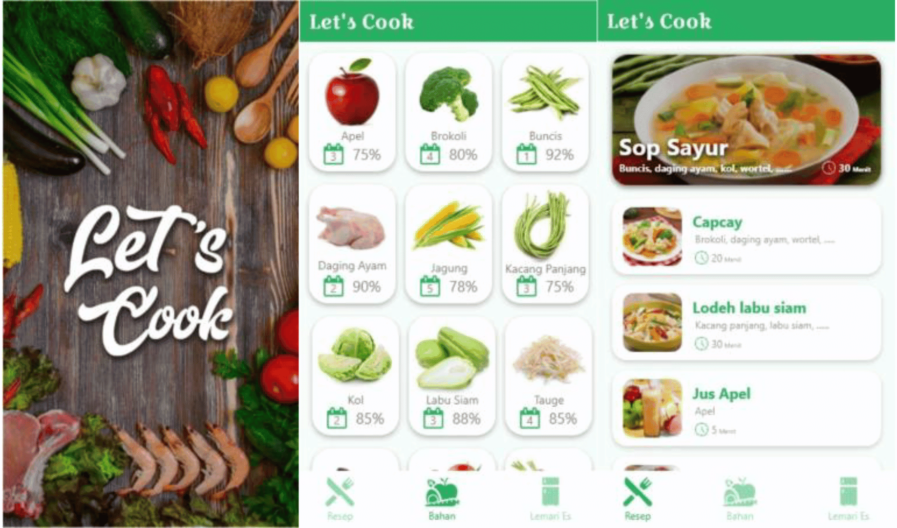 Aplikasi berbasis IoT untuk rekomendasi makanan pada Smart Refrigerator