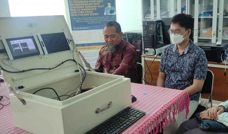 Heath Care Kiosk portable untuk pemeriksaan kondisi kesehatan